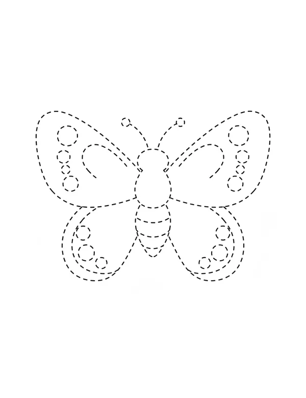 Shape Tracing Worksheets — sheet 5