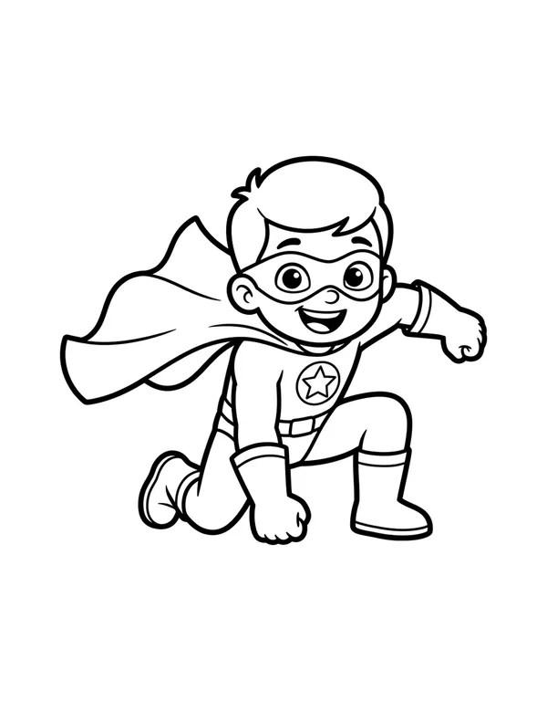 Landing Hero coloring page — free printable
