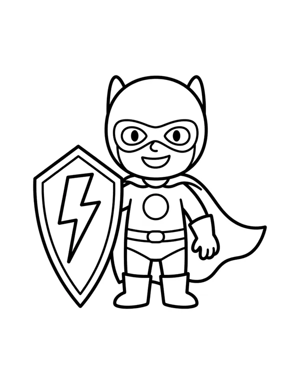 Shield Hero coloring page — free printable