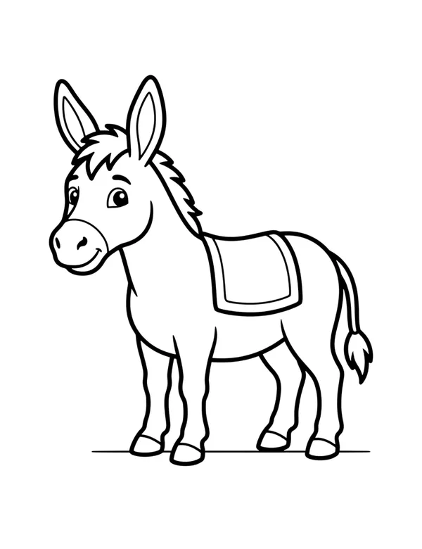 Free Farm Animal Coloring Pages — sheet 5
